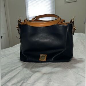 Dooney & Bourke Leather Gretta Small Brenna | Navy
